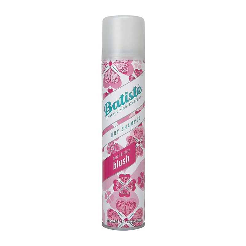 Batiste Trockenshampoo 'Blush' – 200 Ml Duo-Pack Für Sofort Frisches, Voluminöses Haar
