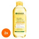 Set 2 x Apa Micelara Garnier Skin Naturals, cu Vitamina C, 400 ml