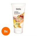 Set 9 x Crema Maini Hidratanta Delia Cosmetics, cu Coenzima Q10 si Ulei de Argan, 50 ml