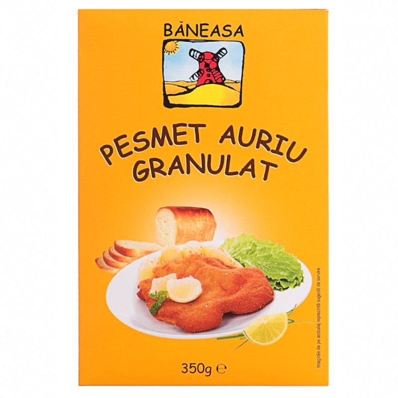 Pesmet Auriu Granulat Baneasa, in Cutie Carton, 350 g