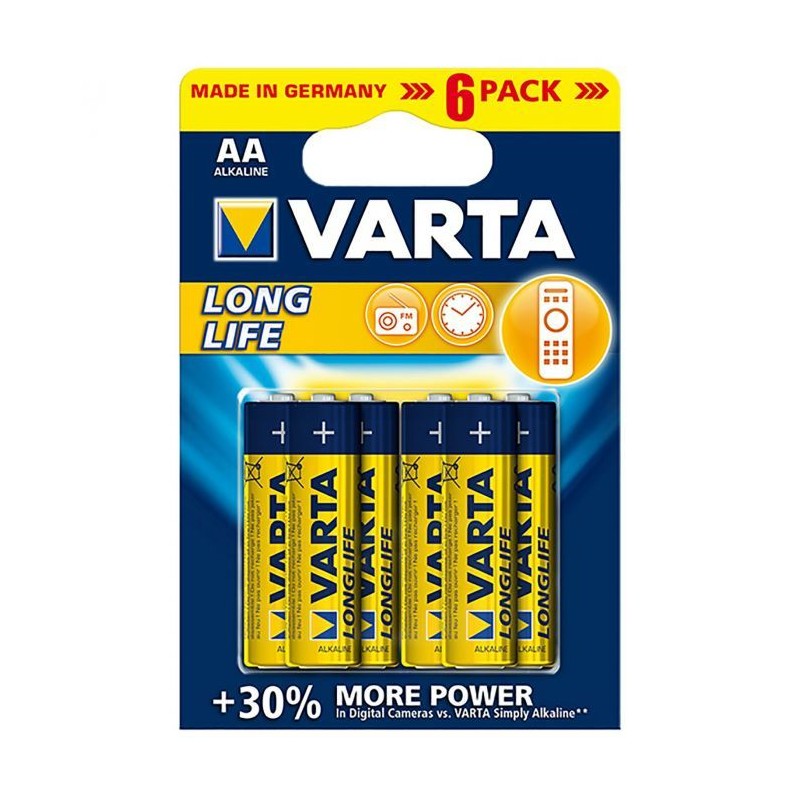 Baterie Varta Longlife 4106 R6 6 Bucati