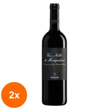 Set 2 x Vin Nobile Di Montepulciano Cecchi DOCG, 0.75 l...