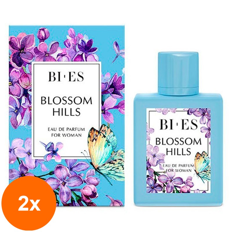 Set 2 x 100 ml Parfum Bi-es pentru Femei Blossom Hills