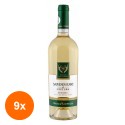Set 9 x Vin Alb, Ceptura, Cervus Cepturum, Sauvignon Blanc, Demisec, 0.75 l