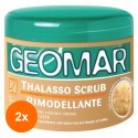 Set 2 x Scrub Remodelare Geomar Thalasso, cu Argan si Unt Karite, 600 g