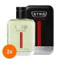 Set 2 x After Shave Str8 Red Code 100 ml New