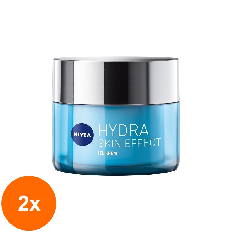 Set 2 x Crema de Zi Nivea Hydra Skin Effect, 50 ml