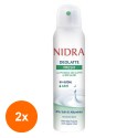 Set 2 x Deodorant Spray Nidra Deolatte Fresh, cu Proteine din Lapte si Aloe Bio, 150 ml