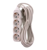 Prelungitor Electric, 4 Prize, Sectiune Cablu 3 x 1.5mm2, Lungime 5 m, Well