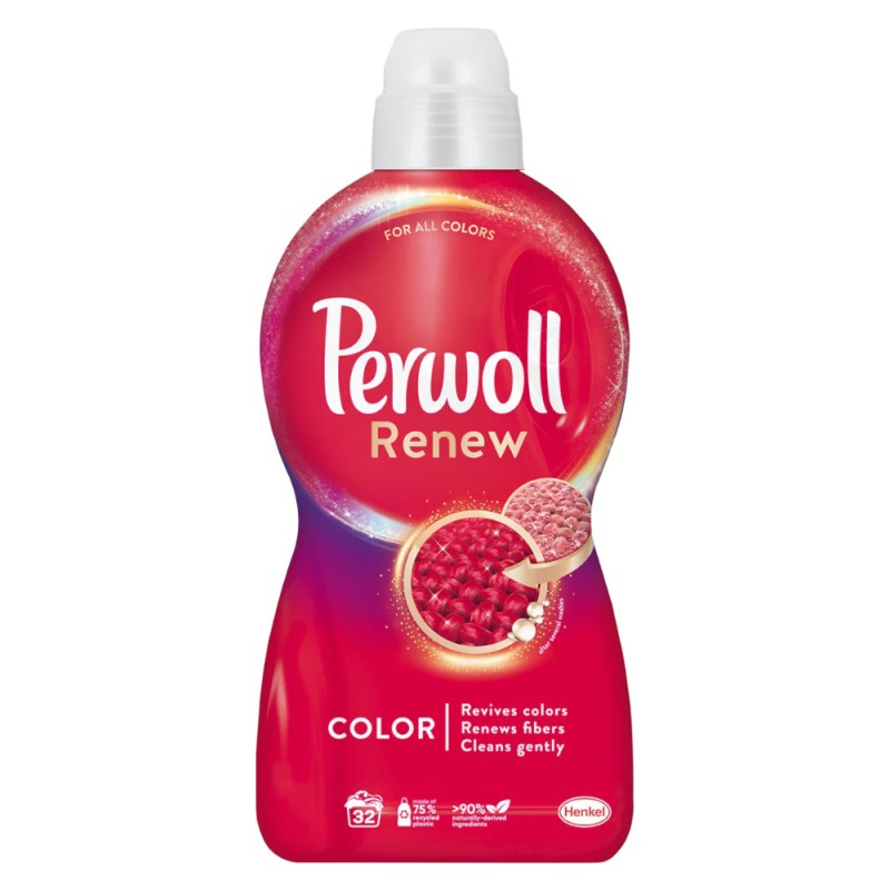 Detergent Lichid Perwoll Renew Color, 32 Spalari, 1.92 l