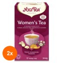 Set 2 x Ceai Bio pentru Femei, Yogi Tea, 17 Plicuri, 30.6 g
