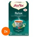 Set 2 x Ceai Bio Calmant, Yogi Tea, 17 Plicuri, 30.6 g