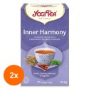 Set 2 x Ceai Bio Armonie Interioara, Yogi Tea, 17 Plicuri, 30.6 g