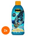 Set 2 x Sampon si Gel de Dus Naturaverde Kids Batman Blue Energy, cu Extract de Musetel si Galbenele, 250 ml