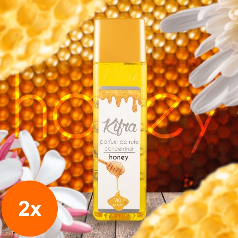 Set 2 x Parfum de Rufe Kifra Honey, 80 Spalari, 200 ml
