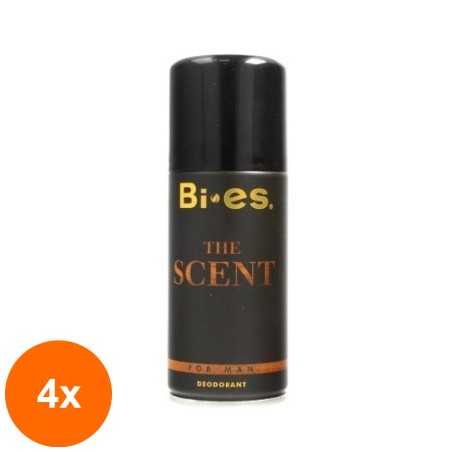 Set 4 x Deodorant Spray pentru Femei Bi-es Men Scent 150 ml...