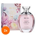 Set 2 x 100 ml Parfum Bi-es pentru Femei I Love It