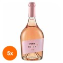 Set 5 x Vin Rose Wine Crime, Sec, 0.75 l