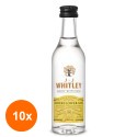 Set 10 x Gin Jj Whitley, Flori de Soc, Elderflower Gin, 38.6% Alcool, Miniatura, 0.05 l