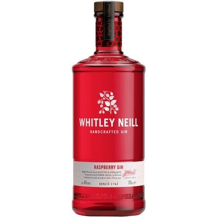 Set 2 x Whitley Neill - Gin Raspberry 43% Alc 0.7l