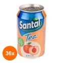 Set 36 x Ice Tea cu Piersici Santal, 0.33 l