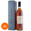 Set 2 x Armagnac, Bas Armagnac Baron Gaston Legrand, Lheraud, VSOP, 40% Alcool, 0.7 l