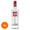 Set 4 x Vodka Red Square 40% Alcool, 0.7 l