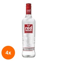 Set 4 x Vodka Red Square...
