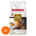 Set 2 x Cafea Boabe Espresso Barista 100% Arabica Kimbo, 1 kg