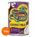 Set 14 x Lapte de Cocos Blue Dragon, 400 ml