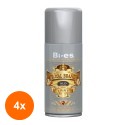 Set 4 x Deodorant Spray pentru Barbati Bi-es Royal Brand Old Light 150 ml
