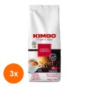 Set 3 x Cafea Boabe Espresso Napoli Kimbo, 500 g