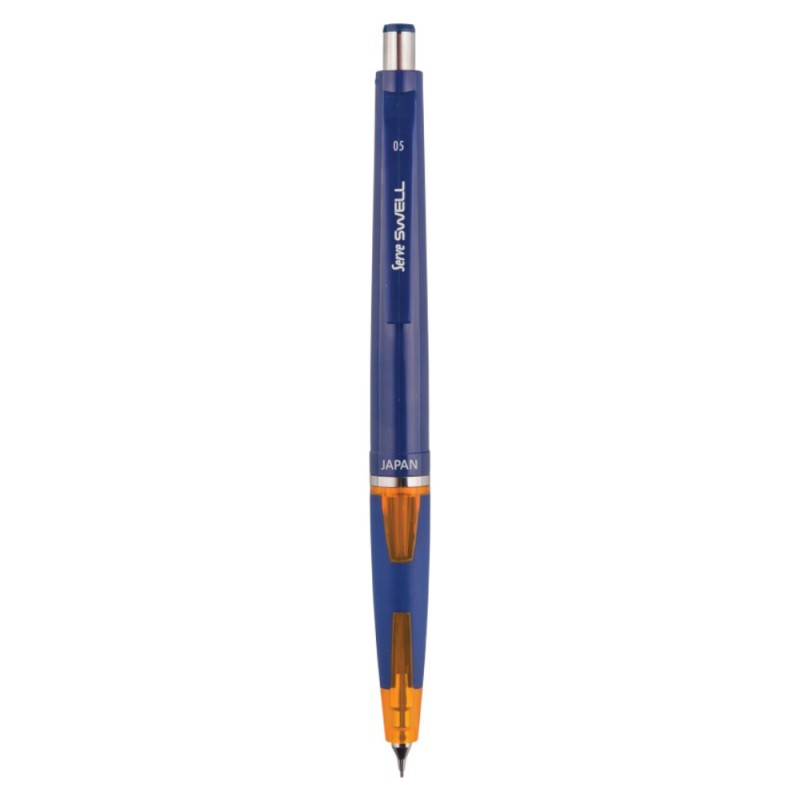 Creion Mecanic, 0.5 mm, Albastru cu Portocaliu, Swell Office