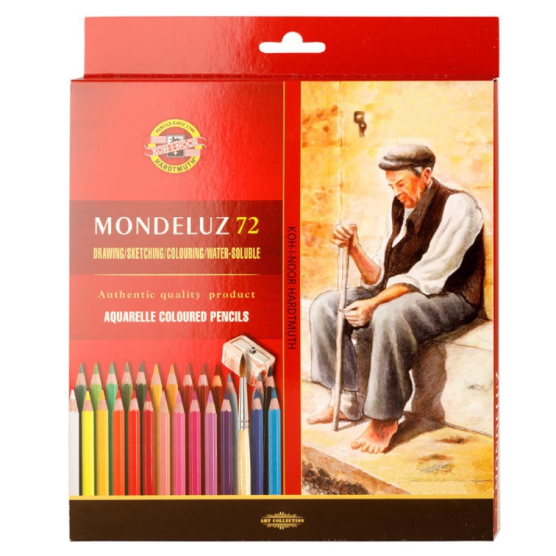 Creioane Aquarell, 72 Culori