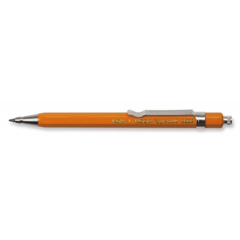 Creion Mecanic cu Ascutitoare, 2 mm, Galben, Koh-I-Noor Versatil