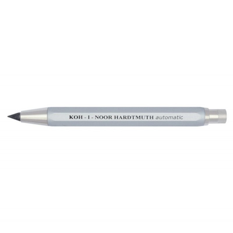 Creion Mecanic Metalic cu Ascutitoare, 5.6 mm, Argintiu, Koh-I-Noor Automatic
