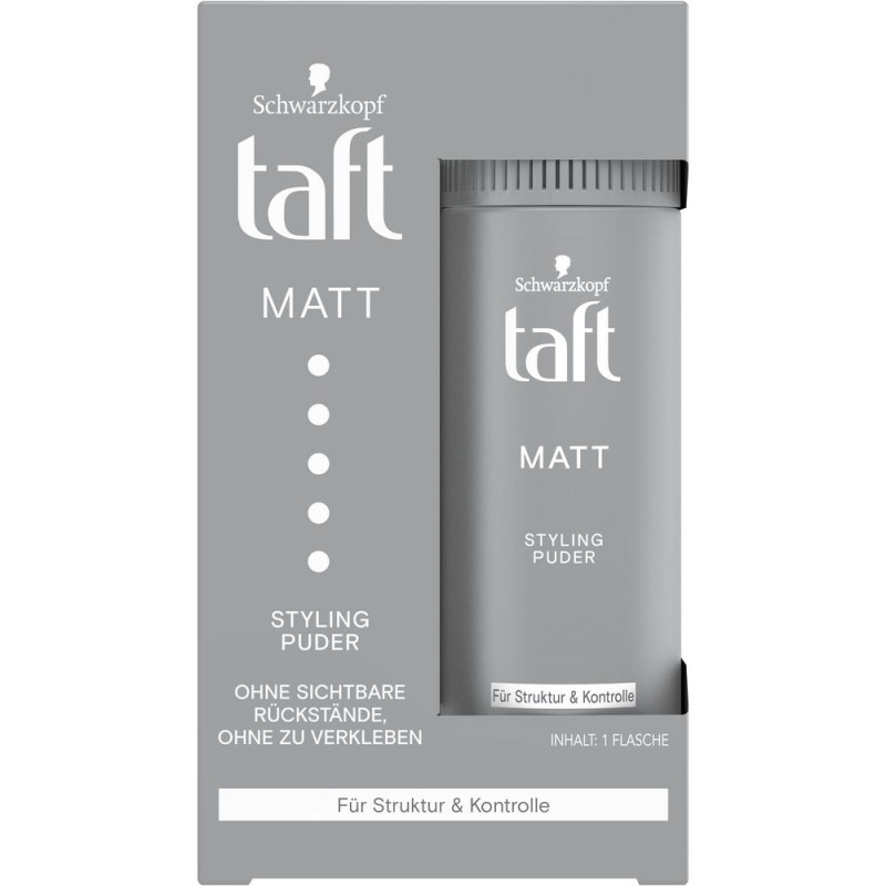 Pudra de Par pentru Volum Taft Matt, 10 g