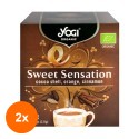 Set 2 x Ceai Bio Sweet Sensation, Yogi Tea, 12 Plicuri, 24 g