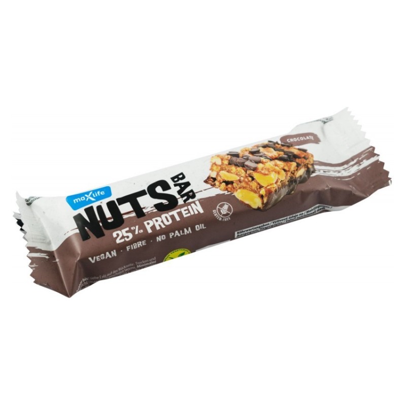 Baton Proteic cu Arahide si Ciocolata 25% Proteine, 40 g, Max Sport