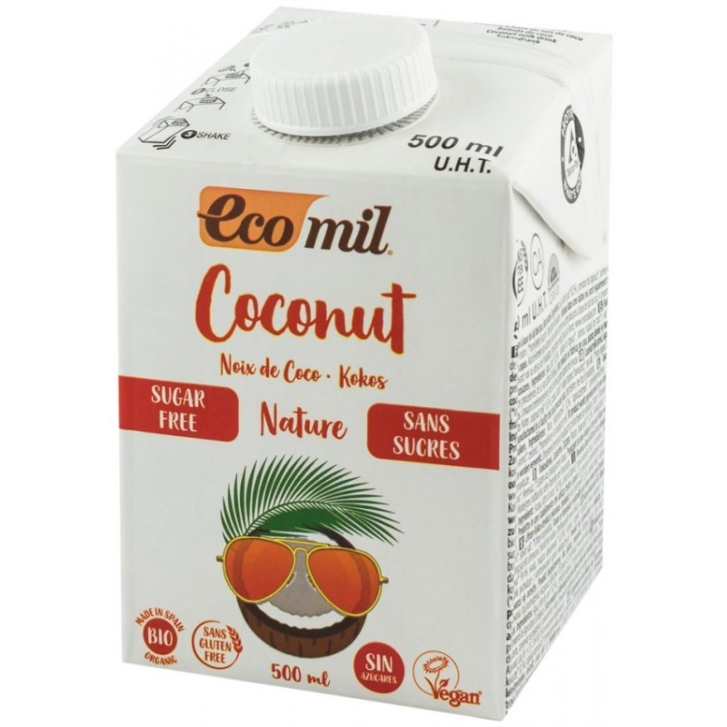 Bautura Vegetala BIO de Cocos, 500 ml, Ecomil