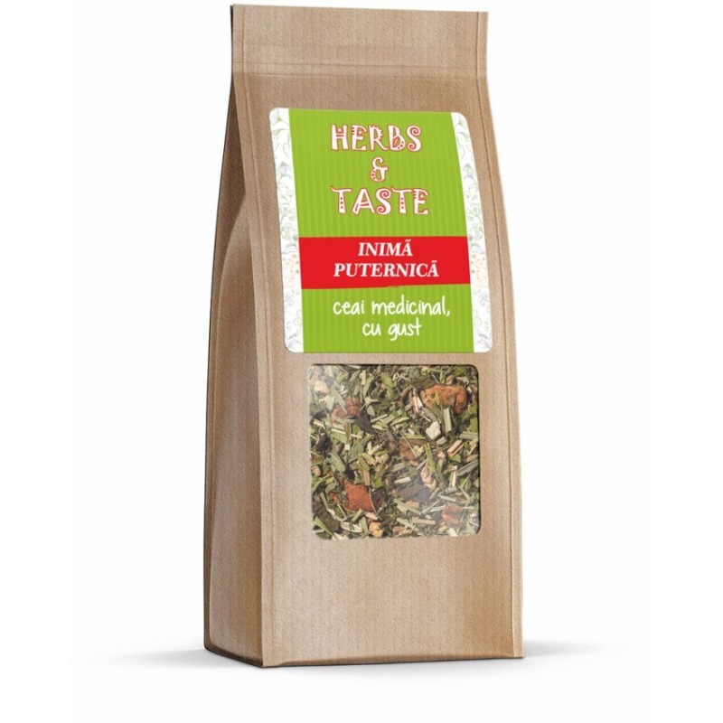 Ceai de Plante Medicinale, Inima Puternica, 50 g, Pronat