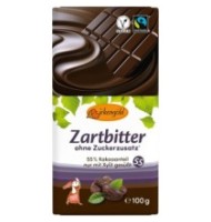 Ciocolata Neagra Indulcita doar cu Xylitol 55% Cacao, 100 g, Birkengold