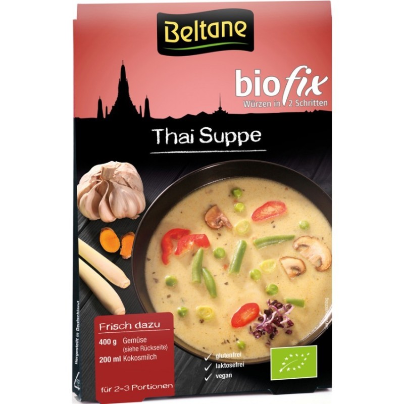 Amestec de Condimente BIO pentru Supa Thai, 20.7 g, Beltane