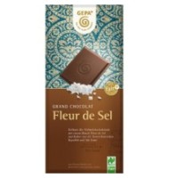 Ciocolata BIO cu Lapte si Sare, 100 g, Gepa