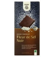 Ciocolata BIO Neagra, Fleur...