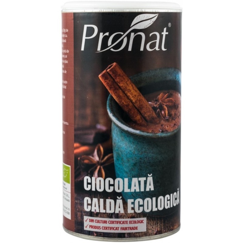 Ciocolata Calda BIO & Fairtrade, 300 g, Pronat