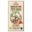 Ciocolata Neagra BIO 73% Cacao, cu Migdale, 150 g, Chocolates Sole