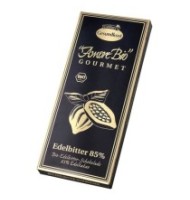Ciocolata Neagra, 85% Cacao, 100 g, Liebhart's Amore Bio