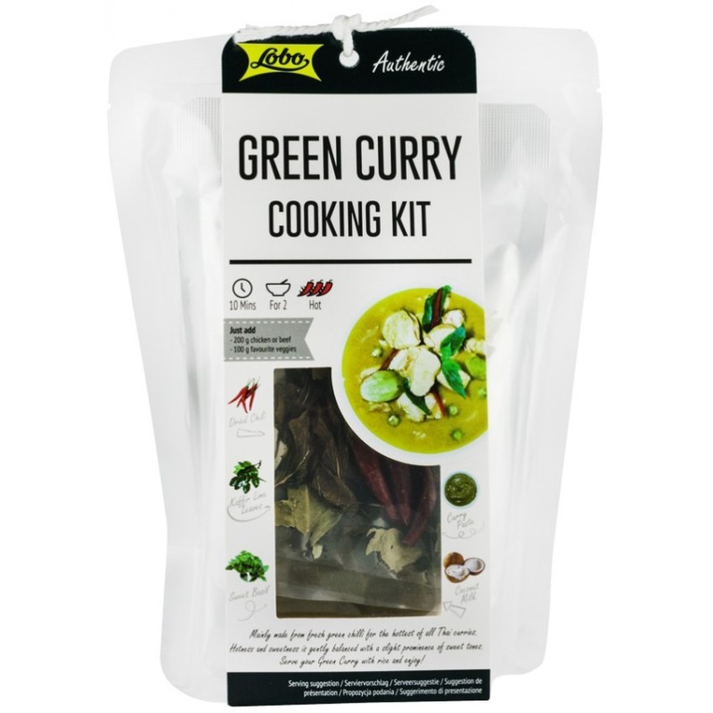 Kit pentru Gatit Curry Verde, 253 g, Lobo