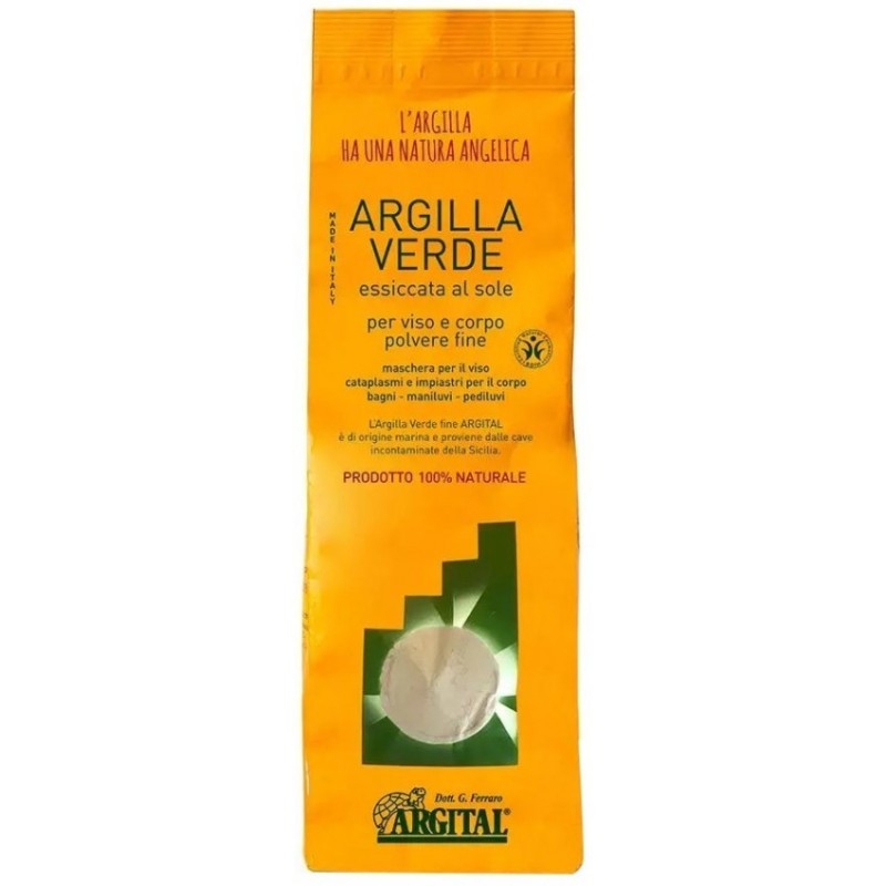 Argila Verde pentru Uz Extern, Pulbere Fina 1 kg, Argital